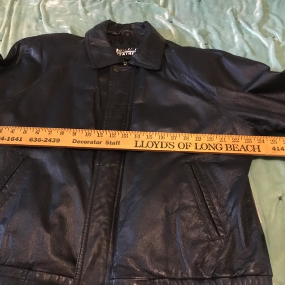 TUSKANY LEATHER  MENS JACKET SIZE XL - Picture 5 of 7